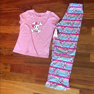 NWT Paul Frank pajama set, size kids 14/16